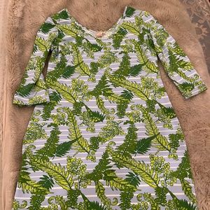 Persifor Kilpatrick Scoop Neck 3/4 sleeve dresss